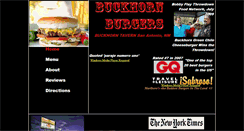 Desktop Screenshot of buckhornburgers.com